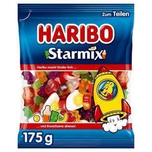Haribo Starmix Gummy Candy, 18-Pack (18 x 175 g)