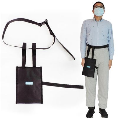 DYK&NX Waist-Mounted Urine Bag Holder, Hidden Drainage Bag Cover, Adjustable Waistband, 1000 mL