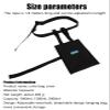 DYK&NX Waist-Mounted Urine Bag Holder, Hidden Drainage Bag Cover, Adjustable Waistband, 1000 mL view 2