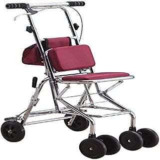 Folding 4-Wheel Rollator Walker with Seat