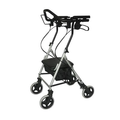 Rollator Walker with Seat and Shopping Bag