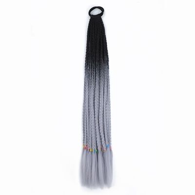 Synthetic Ombre Braiding Hair Extensions for Ponytails and Parties