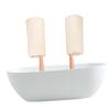 Luffa Bath Brush with Long Wooden Handle, 36 x 10 cm view 1