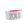 Pink Ceramic Pet Bowl for Cats, Easy to Clean view 1
