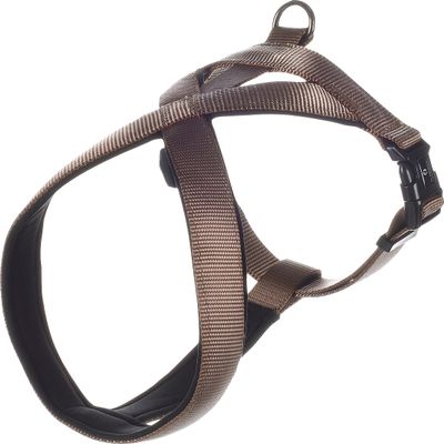 Flamingo Cross Abbi Harness, Taupe, M, 58–70 cm, 25 mm