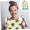 GLEAVI 2-Pack Washable Adult Bibs, Lightweight Polyester Clothing Protectors view 3