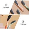 GLEAVI Double-Sided Foot Files with Callus Remover, Long TPR Handle, 2-Pack, Random Colors view 4