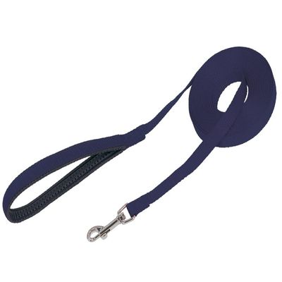 Nobby 73252-06 Flat Training Leash Blue L: 1000 cm; W: 15 mm