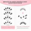 Glowingwin Individual Lash Extensions, 72-Piece Volume Cluster Lashes, 10–16 mm view 4