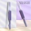 Sonew 2-Piece Eyebrow Razors with Covers, Facial Hair Shapers view 3