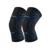 LoKori Knee Braces for Women and Men, 2-Pack, Compression Knee Sleeves, B-L view 1