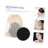 minkissy 16-Piece Reusable Bamboo Fiber Makeup Remover Pads with Wash Bag and Paper Box view 4