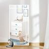 RAMSER Thick Pet Screen Door with Zipper, Scratch-Resistant Mesh, White, 100 x 210 cm view 2
