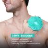 iTokGok 2-in-1 Silicone Body Scrubber, Mint Green view 2