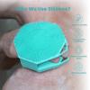 iTokGok 2-in-1 Silicone Body Scrubber, Mint Green view 3