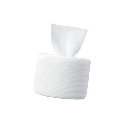 Disposable Cotton Face Washcloth, 1 Pack, White