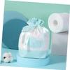 Disposable Cotton Face Washcloth, 1 Pack, White view 2