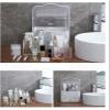Makeup Organizer and Cosmetic Display Case, Pink view 4