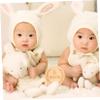 Warmhm 13-Piece Wooden Baby Milestone Cards with Wheat Motif view 4