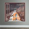 Window Insect Screen 295 x 200 cm, Brown view 1