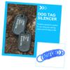 GALPADA 30-Piece Silicone Dog Tag Noise-Reducing Rings view 4