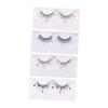 False Eyelash Set, 4 Pairs, Imitation Glitter Sequins view 1