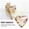 Heart-Shaped Bath Set, Stylish, 1 Set for Travel view 2