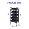 5-Tier Beauty Salon Trolley with Removable Drawers view 2