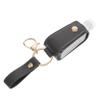 FOMIYES Leather Keychain Refillable Bottles with Key Rings view 1
