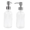 230 ml Glass Pump Bottle with Stainless Steel Pump for Lotion and Cleanser view 1