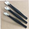 Black Stainless Steel Eyelash Applicators, 3-Pack view 4