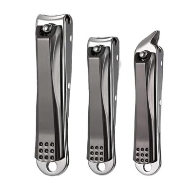 SBTRKT Nail Clipper Trimmer with Nail File, Professional Cutter for Manicure, Nail Care, Cuticle Removal Tools, Drop Shipping (Color: 1Pc-Small)