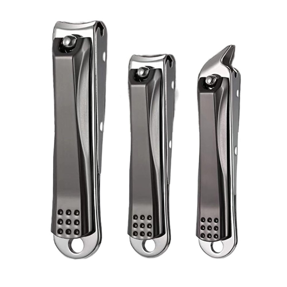 SBTRKT Nail Clipper Trimmer with Nail File, Professional Cutter for Manicure, Nail Care, Cuticle Removal Tools, Drop Shipping (Color: 1Pc-Small)