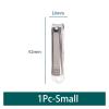 SBTRKT Nail Clipper Trimmer with Nail File, Professional Cutter for Manicure, Nail Care, Cuticle Removal Tools, Drop Shipping (Color: 1Pc-Small) view 2