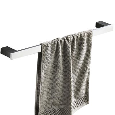 304 Stainless Steel Towel Rack, 60 cm, Wall-Mounted Towel Bar, Polished Finish
