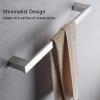 304 Stainless Steel Towel Rack, 60 cm, Wall-Mounted Towel Bar, Polished Finish view 2