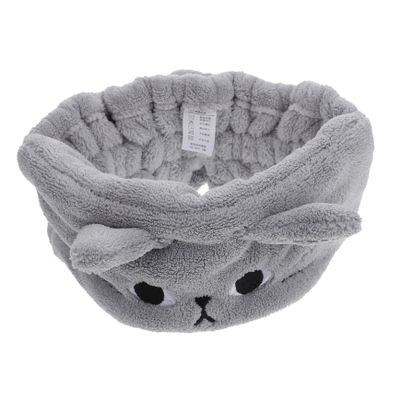 Beatifufu Plush Polyamide Cat-Ear Headband for Women