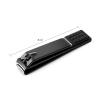 SBTRKT Professional Stainless Steel Nail Clippers for Travel, Fingernail and Toenail Trimmer, Black/Silver (Nail Clippers 2) view 4