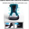 Adjustable Plantar Fasciitis Night Splint for Foot and Ankle Support view 2