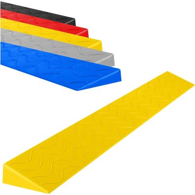 Portable Threshold Ramp, Wheelchair and Curb Ramp, 110 cm Incline Channel for Robot Vacuums, Wheelchairs, Mobility Scooters and Scooters
