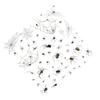 1-Sheet Spider Web Wall Sticker for Windows, Halloween Party Decor, Black PVC view 1