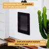 Hakuna Pets Small Pet, Cat and Dog Door with 2-Way Lock, Black view 4
