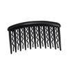 Small Vintage Black ABS Hair Combs for Women view 1
