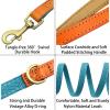 SARUEL Personalized Engraved Dog Collar and Leash Set, Blue, Size L, 2.0 cm view 4