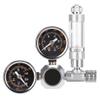 QANYEGN CO2 Aquarium Regulator with Dual Gauges, Bubble Counter and Check Valve (G5/8) view 1