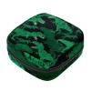 Period Product Storage Bag, Portable Menstrual Kit Pouch for Girls and Women, Dinosaur Green/Black, Multicolor, 4.7 x 6.6 x 6.6 in / 12 x 17 x 17 cm view 1