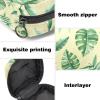 Women's Sanitary Pad Storage Bag, Tropical Leaf, Multicolor, 4.7 x 6.6 x 6.6 in view 3