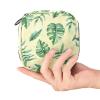 Women's Sanitary Pad Storage Bag, Tropical Leaf, Multicolor, 4.7 x 6.6 x 6.6 in view 4