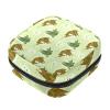 Sanitary Pad Storage Bag, Portable Period Kit Bag for Girls and Women, Cute Pike Fish Pattern, Multicolor, 4.7 x 6.6 x 6.6 in/12 x 17 x 17 cm view 1