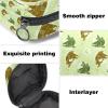 Sanitary Pad Storage Bag, Portable Period Kit Bag for Girls and Women, Cute Pike Fish Pattern, Multicolor, 4.7 x 6.6 x 6.6 in/12 x 17 x 17 cm view 3